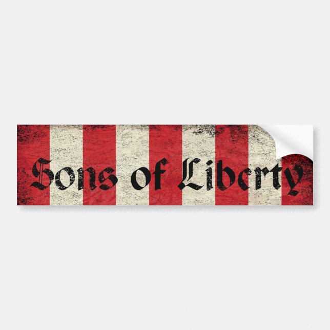 Autocollant De Voiture Fils de drapeau de liberté (Devant)