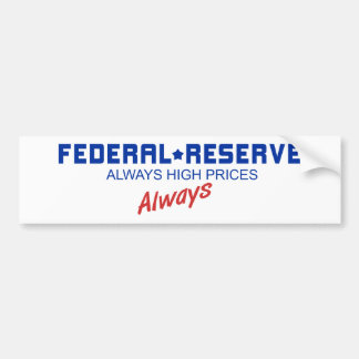 Autocollant De Voiture Finissez le Fed