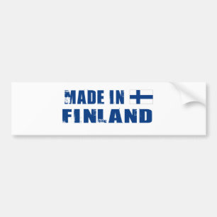AUTOCOLLANT DE VOITURE FINLANDE