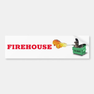 Autocollant De Voiture Firehouse 2021 Dumpster