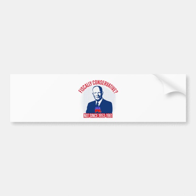 Autocollant De Voiture Fiscal conservateur (Devant)
