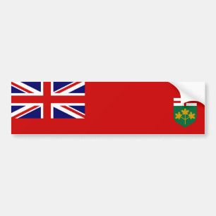 Autocollant De Voiture Flag of Ontario