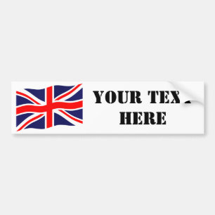 Autocollant De Voiture Flag of the United Kingdom + your ideas
