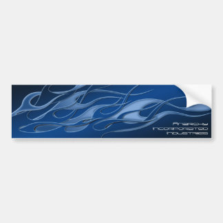 Autocollant De Voiture Flamme bleue 2