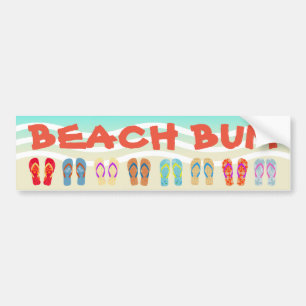 Autocollant De Voiture Flèches été de plage