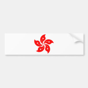 Autocollant De Voiture Fleur de Hong Kong