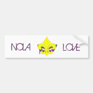 Autocollant De Voiture Fleur De Lis masqué