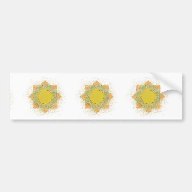 Autocollant De Voiture Fleur Ethereal Lotus (Devant)