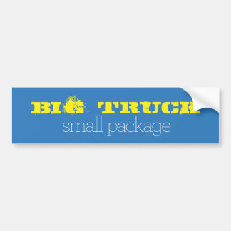 Autocollant De Voiture Forfait Big Truck Small
