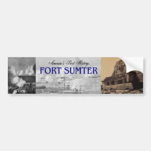 Autocollant De Voiture Fort Sumter