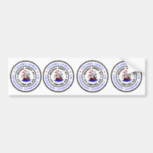 Autocollant De Voiture FOUR Columbus, Georgia Seal