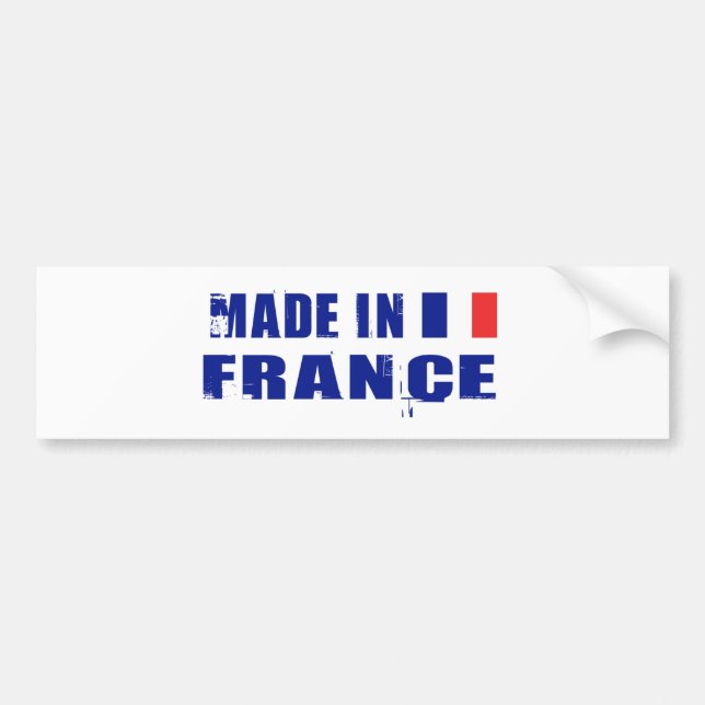 AUTOCOLLANT DE VOITURE FRANCE (Devant)