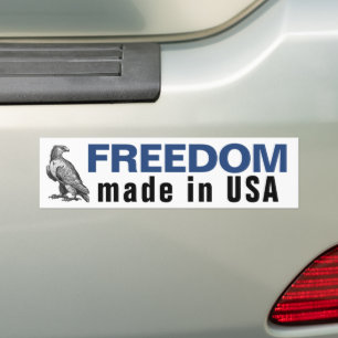 Autocollant De Voiture Freedom USA - Sticker pour pare-chocs