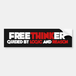 Autocollant De Voiture Freethinker