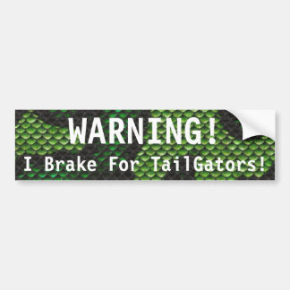 Autocollant De Voiture Frein de avertissement d'I pour TailGators
