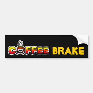 Autocollant De Voiture Frein de café (coupure)
