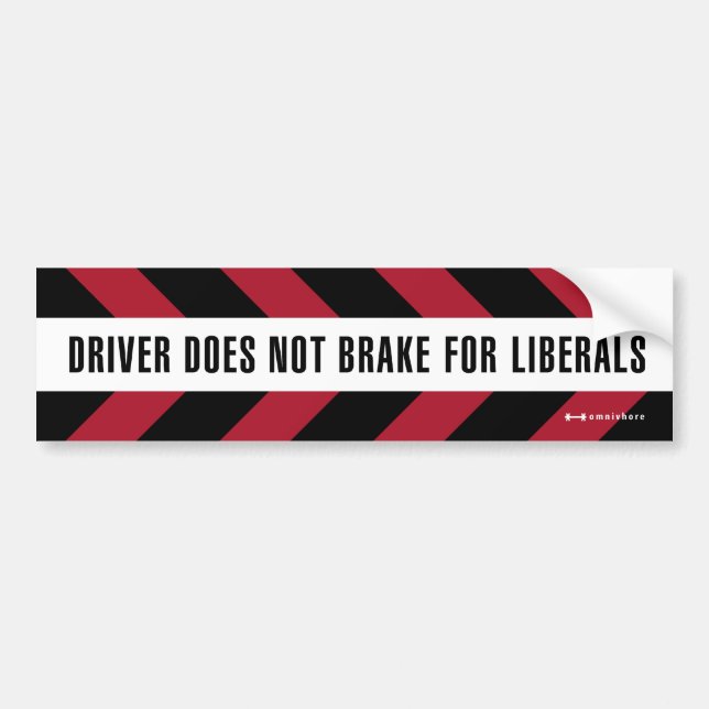 Autocollant De Voiture frein pour des libéraux (Devant)