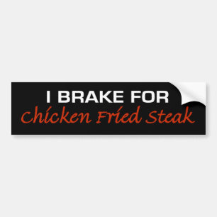 Autocollant De Voiture Frein pour le bifteck frit par poulet