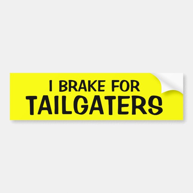Autocollant De Voiture Frein pour Tailgaters (Devant)
