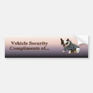 Autocollant De Voiture frenchie_bumpersticker