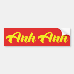 Autocollant De Voiture Frère vietnamien - Anh ~ Tiêt ng Viêt