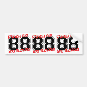 Autocollant De Voiture Fresh for '88