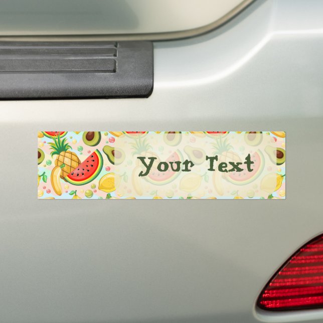 Autocollant De Voiture Fruits d'été frais Motif (En voiture)