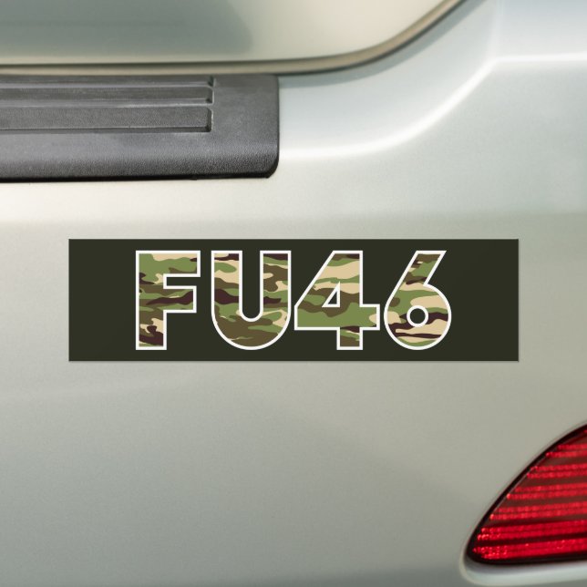 Autocollant De Voiture FU46 Biden (En voiture)