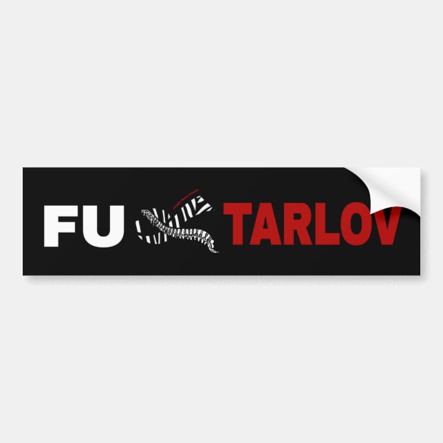 Autocollant De Voiture FU Tarlov Cyst (Devant)