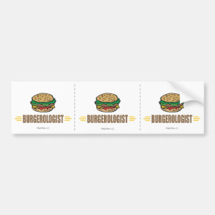 Autocollant De Voiture Funny Hamburger