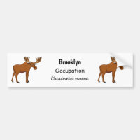 Funny moose