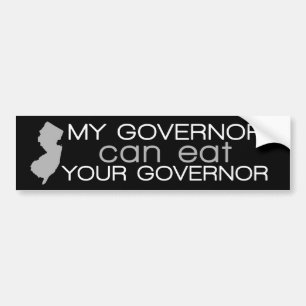 Autocollant De Voiture Funny New Jersey - Chris Christie