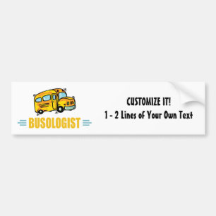 Autocollant De Voiture Funny School Bus