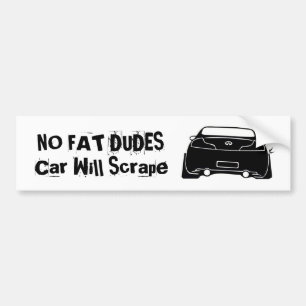 Autocollant De Voiture g35 noircissent, AUCUNS TYPES de FAT que LA