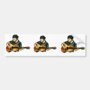 Autocollant De Voiture G est pour la guitare