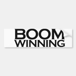 Autocollant De Voiture Gagnant du Boom