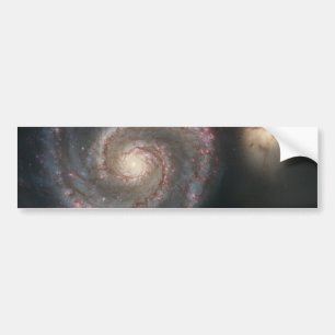 Autocollant De Voiture Galaxie à bulles (espace) (univers) (Messier 51A)