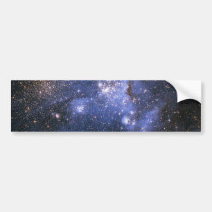 Autocollant De Voiture Galaxies spirales bleues Espace