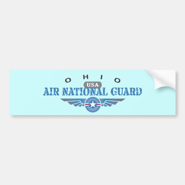 Autocollant De Voiture Garde nationale d'air de l'Ohio (Devant)