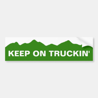 Autocollant De Voiture Gardez sur l'adhésif pour pare-chocs de Truckin