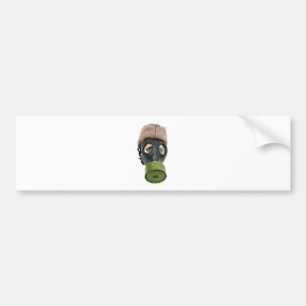 Autocollant De Voiture GasMaskMilitaryHata052409