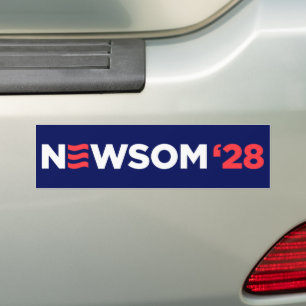 Autocollant De Voiture Gavin Newsom 2028