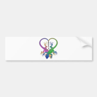 Autocollant De Voiture Géants du coeur