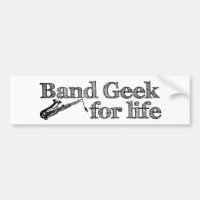 Geek de bande saxophone