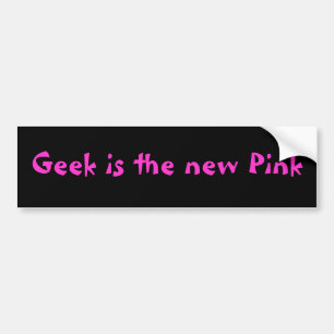 Autocollant De Voiture Geek de fille - adhésif pour pare-chocs