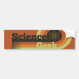 Autocollant De Voiture Geek scientifique