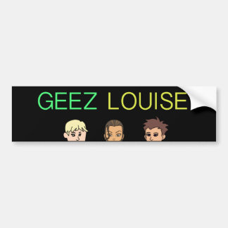 Autocollant De Voiture Geez adhésif pour pare-chocs de Louise