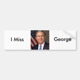 Autocollant De Voiture George Bush