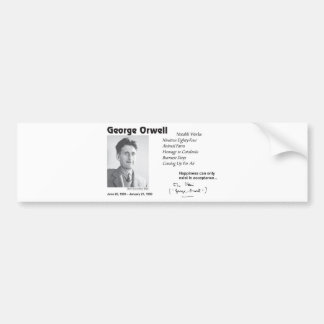 Autocollant De Voiture George Orwell