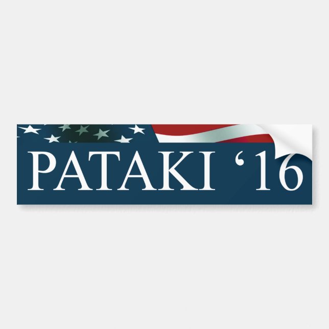 Autocollant De Voiture George Pataki 2016 (Devant)